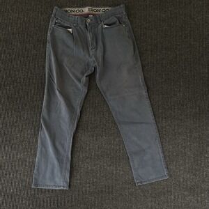 Iron Co. Jeans Men's 32x30 Denim Classic Comfort Waistband Straight Leg